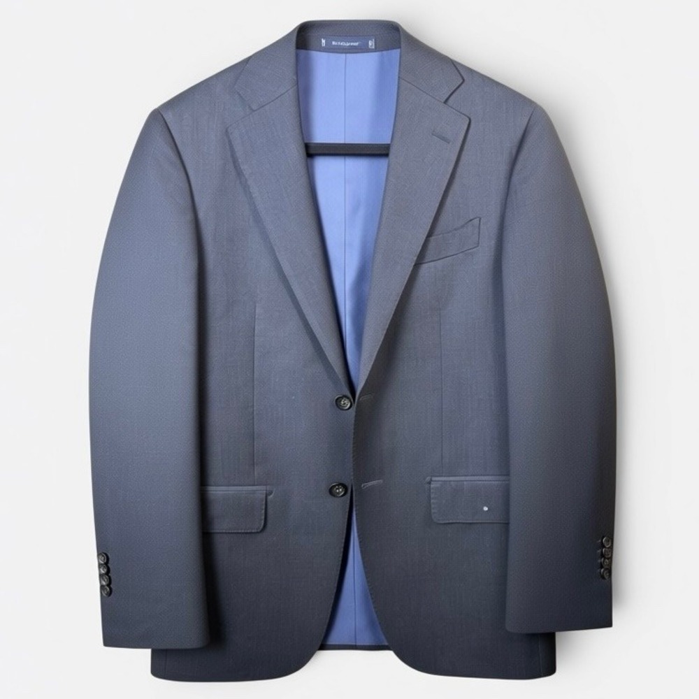 Suitsupply Napoli Blazer Wool‎ Single Breasted 34" Chest Measured Gray